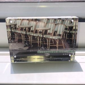 Clear Block Picture Frame